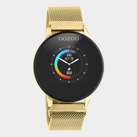 OOZOO | Smartwatch unisex goud/goud mesh 1
